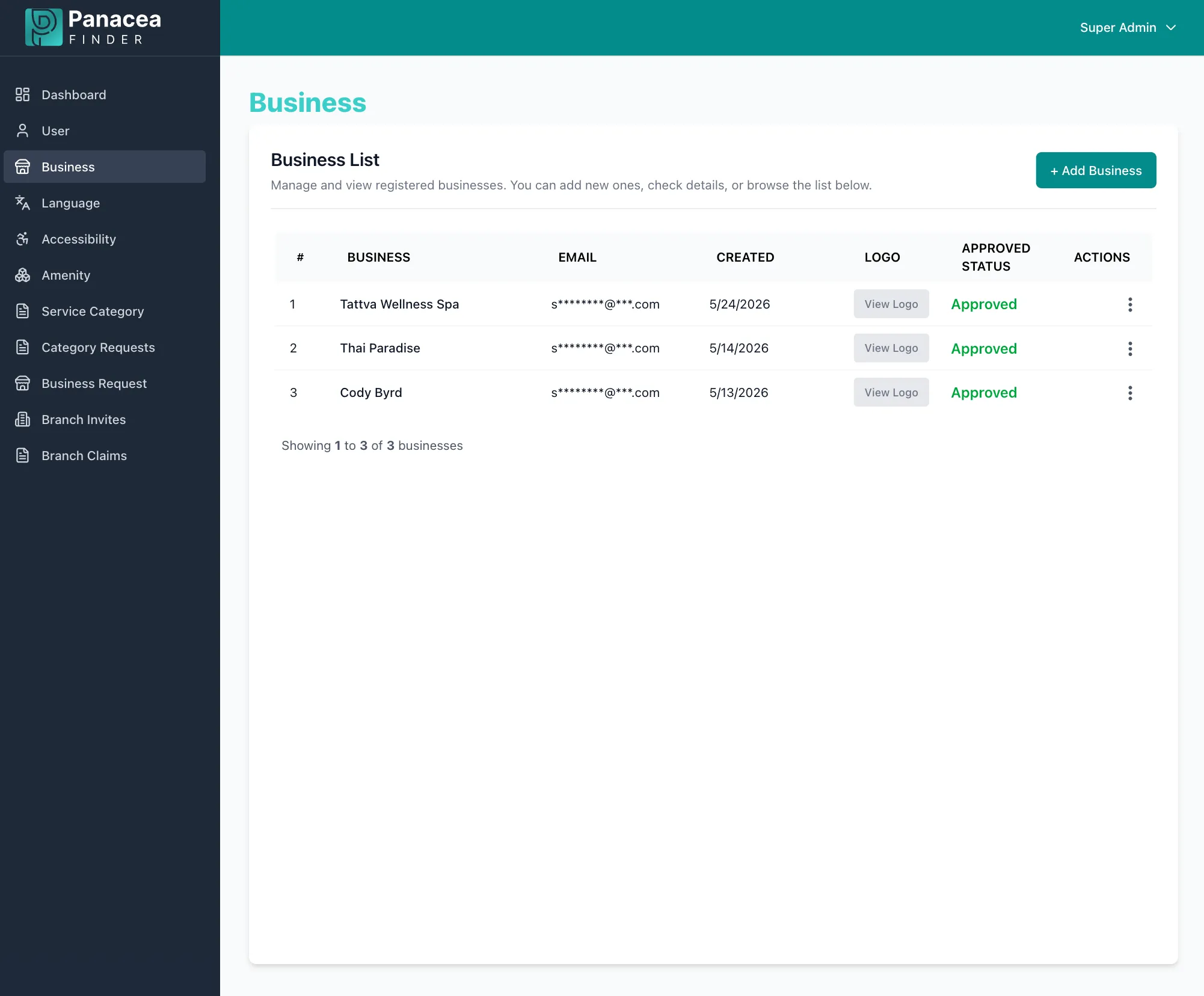PanaceaFinder showcase screenshot 4