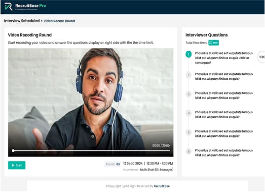 RecruitEase Pro showcase screenshot 3